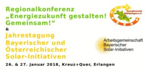 Regionalkonferenz “ Energiezukunft gestalten! Gemeinsam!“